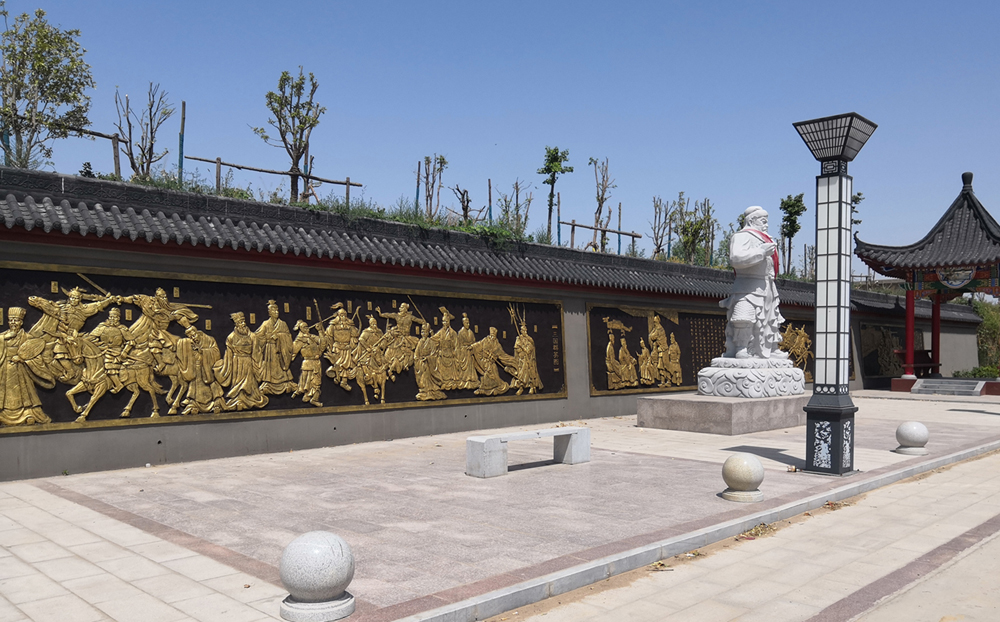 【浮雕項目案例】——飲馬溝風景區